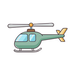 helicopter icon, helicopter vector illustration-simple illustration of helicopter, perfect for helicopter logos and icons