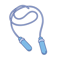 jump rope icon, jump rope vector illustration-simple illustration of jump rope, perfect for jump rope logos and icons