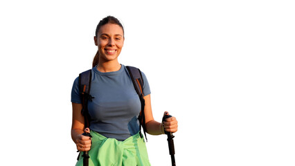 Female hiker