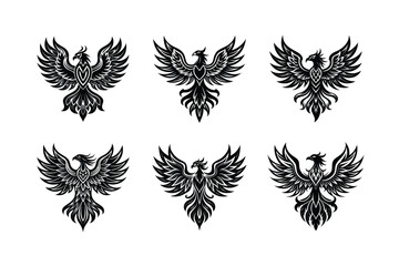 set of animal on white