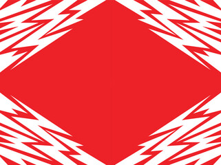 Fototapeta premium Abstract background with reflective jagged spike pattern and with some copy space area