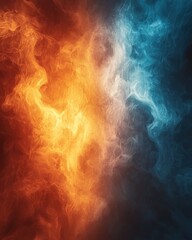 Moody abstract textures of smoky ink and earthy ochre digital art bright clean lighting artistic concept