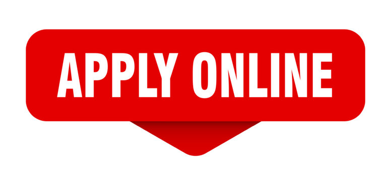 apply online sticker. apply online sign on transparent background