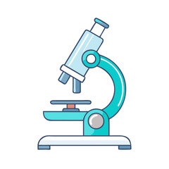 microscope icon, microscope vector illustration-simple illustration of microscope, perfect for microscope logos and icons