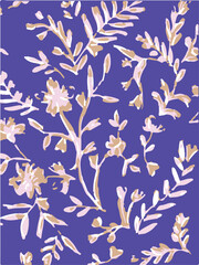 botanical floral vector seamless pattern with roses herbs and leaves big set background with flowers