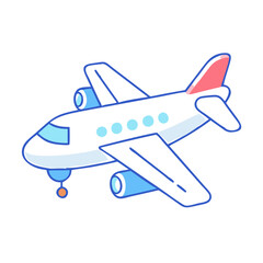 model airplane icon, model airplane vector illustration-simple illustration of model airplane, perfect for model airplane logos and icons