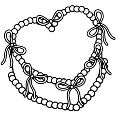 heart and cake cartoon 