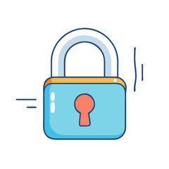 padlock icon, padlock vector illustration-simple illustration of padlock, perfect for padlock logos and icons
