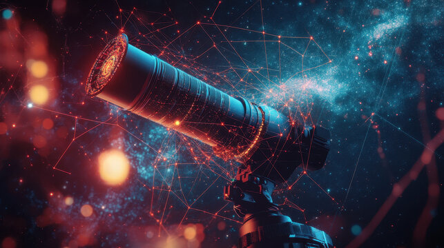 Cosmic Exploration Network Telescope in Deep Space