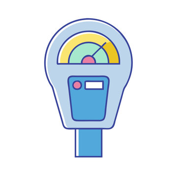 parking meter icon, parking meter vector illustration-simple illustration of parking meter, perfect for parking meter logos and icons