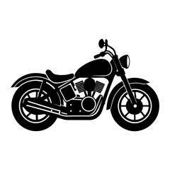 Fototapeta premium Motorcycle silhouette