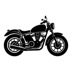 Fototapeta premium Motorcycle silhouette