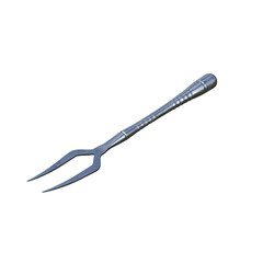 Fork isolated on white