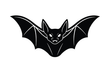 Obraz premium bat on white background