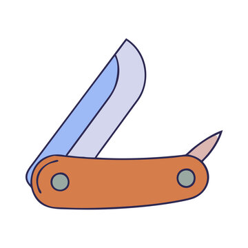 recommend clip art: pocket knife icon, pocket knife vector illustration-simple illustration of pocket knife, perfect for pocket knife logos and icons