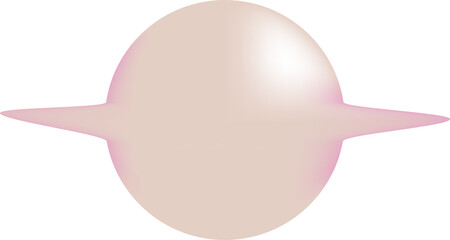 Glossy, pearlescent speech bubbles with soft pink highlights. This elegant and modern design is perfect for message concepts, social media graphics, comics and decorative text elements.