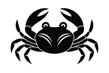 crab on white