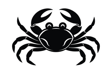 crab on white