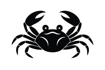 crab on white