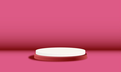 podium for product presentation	