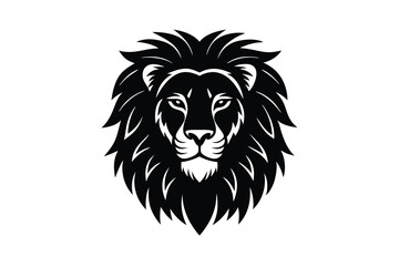 Obraz premium lion head vector