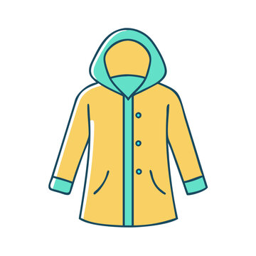recommend clip art: raincoat icon, raincoat vector illustration-simple illustration of raincoat, perfect for raincoat logos and icons