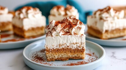 Delicious Tiramisu Dessert Squares