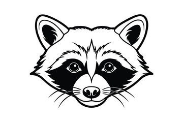 illustration of a wolf head