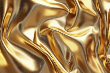 Luxurious gold fabric texture background