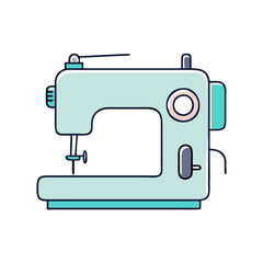 sewing machine icon, sewing machine vector illustration-simple illustration of sewing machine, perfect for sewing machine logos and icons