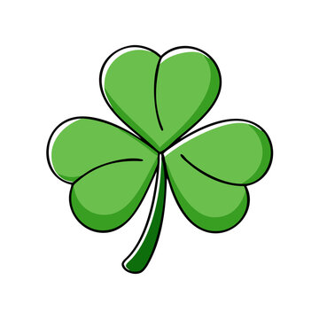 recommend clip art: shamrock st patrick s day icon, shamrock st patrick s day vector illustration-simple illustration of shamrock st patrick s day, perfect for shamrock st patrick s day logos and icons