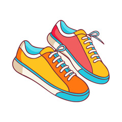 sneakers icon, sneakers vector illustration-simple illustration of sneakers, perfect for sneakers logos and icons