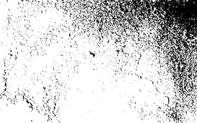 Dark Messy Dust Overlay Distress Background. Easy To Create Abstract Dotted, Grunge is black and white. Abstract monochrome background.