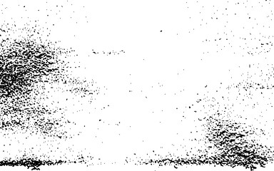Dark Messy Dust Overlay Distress Background. Easy To Create Abstract Dotted, Grunge is black and white. Abstract monochrome background.