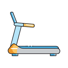 treadmill icon, treadmill vector illustration-simple illustration of treadmill, perfect for treadmill logos and icons