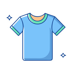 t shirt icon, t shirt vector illustration-simple illustration of t shirt, perfect for t shirt logos and icons