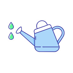 watering can icon, watering can vector illustration-simple illustration of watering can, perfect for watering can logos and icons