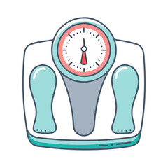 weighing scale icon, weighing scale vector illustration-simple illustration of weighing scale, perfect for weighing scale logos and icons