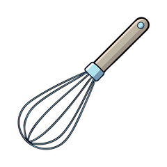 whisk icon, whisk vector illustration-simple illustration of whisk, perfect for whisk logos and icons