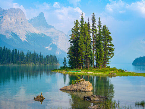 lake in the mountains