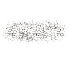 Fototapeta premium broken glass sphere