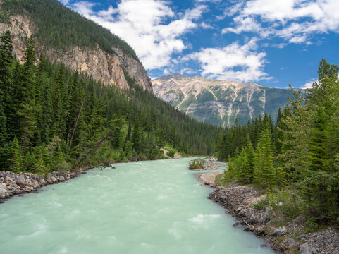 mountain river in the mountains