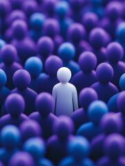 Obraz premium Human resource management concept