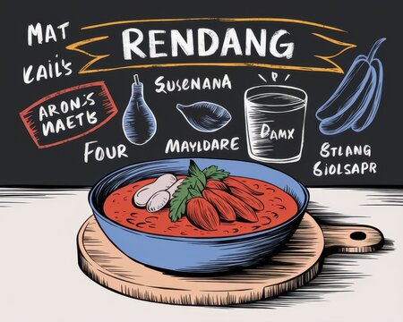 Delicious Rendang Recipe Ingredients and Preparation