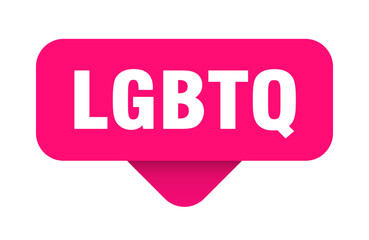 lgbtq sticker. lgbtq sign on transparent background