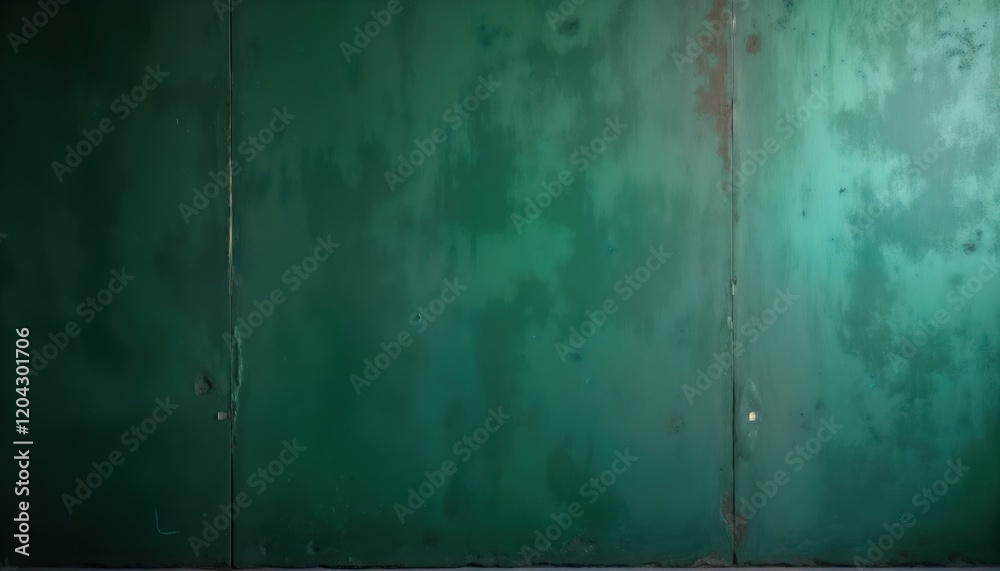 Aufkleber Green wall texture. Intriguing concrete material. Abstract pattern on surface. Suitable for graphic design projects. Modern background design. Creative backdrop for digital art. Versatile image for