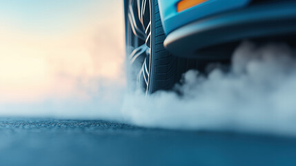 Greenhouse Gas, Close-up image of car exhaust pipes emitting fumes, showcasing high fidelity details and environmental considerations in automotive imagery.