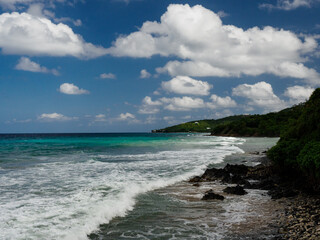 Rough Waves near Cane Bay Beach