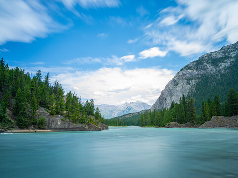 lake in the mountains
