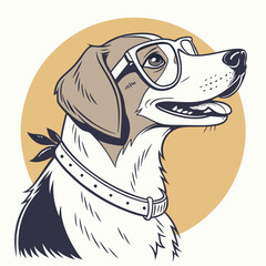 illustration of a dog